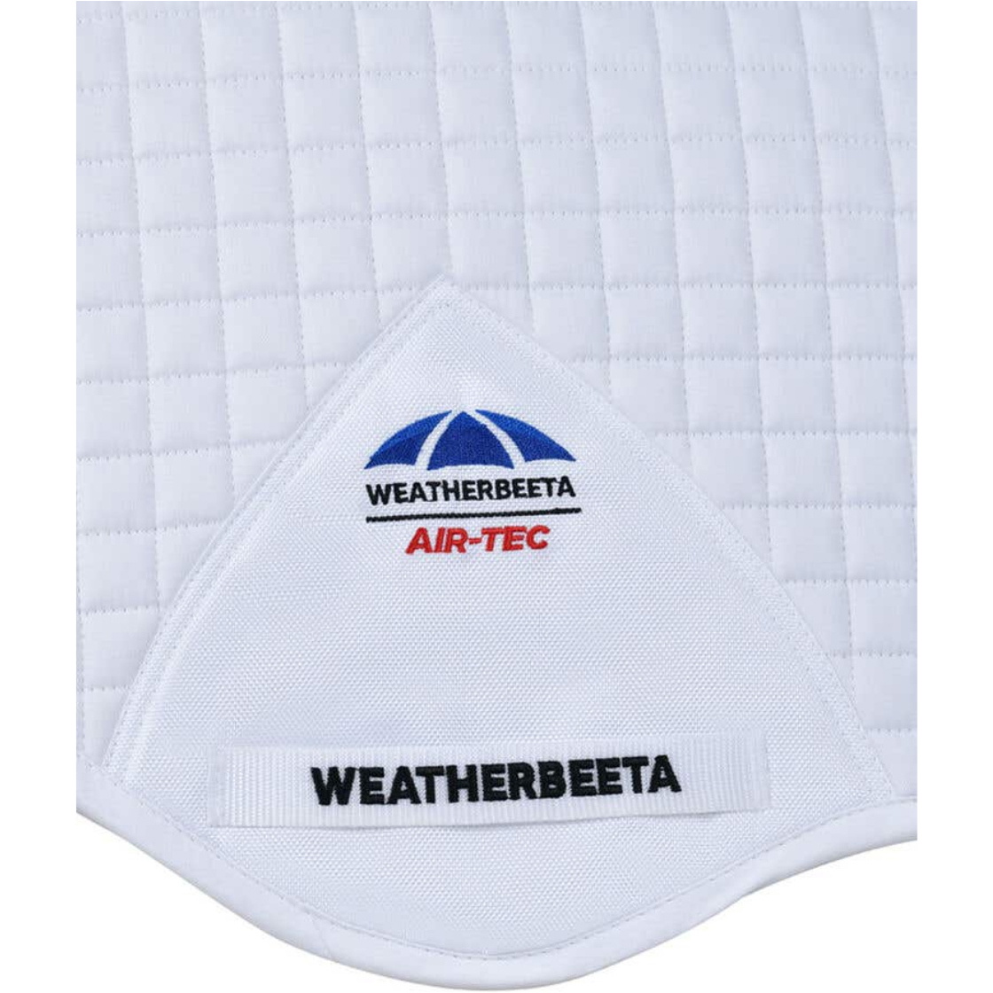 2025 Weatherbeeta Prime Air - Tec Jump Shaped Saddle Pad 1028251 - White